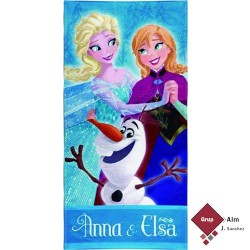 Toalla Playa Disney Frozen Elsa Anna Olaf DANCING