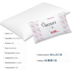 Almohada Moshy Modelo ALBA