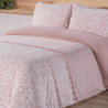 EDREDON SHERPA CONFORTER MANTEROL DOKO 067 ENREDADERA FLORES EN ROSA